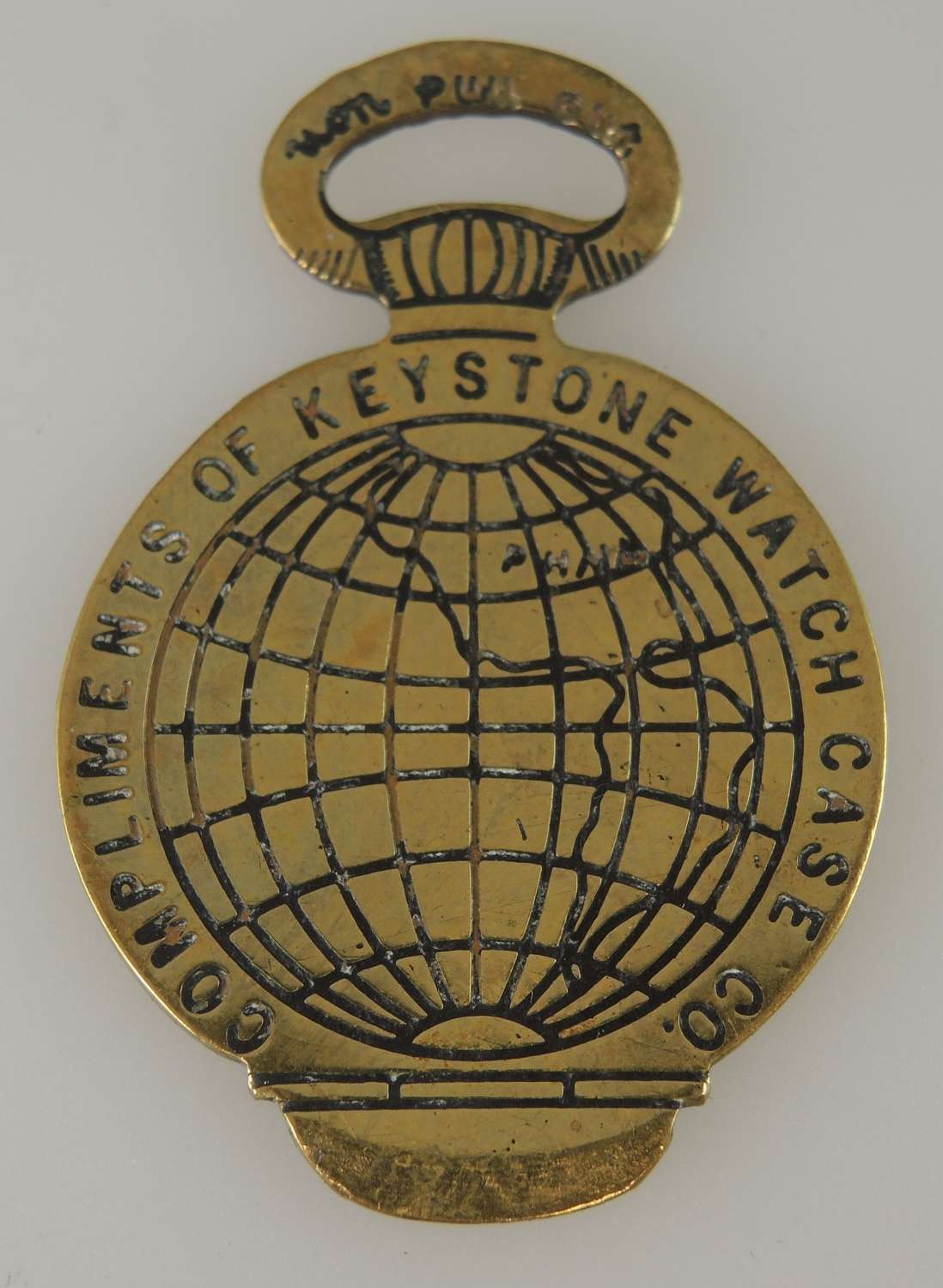 Rare promotional watch case opener by Keystone case co. C1893