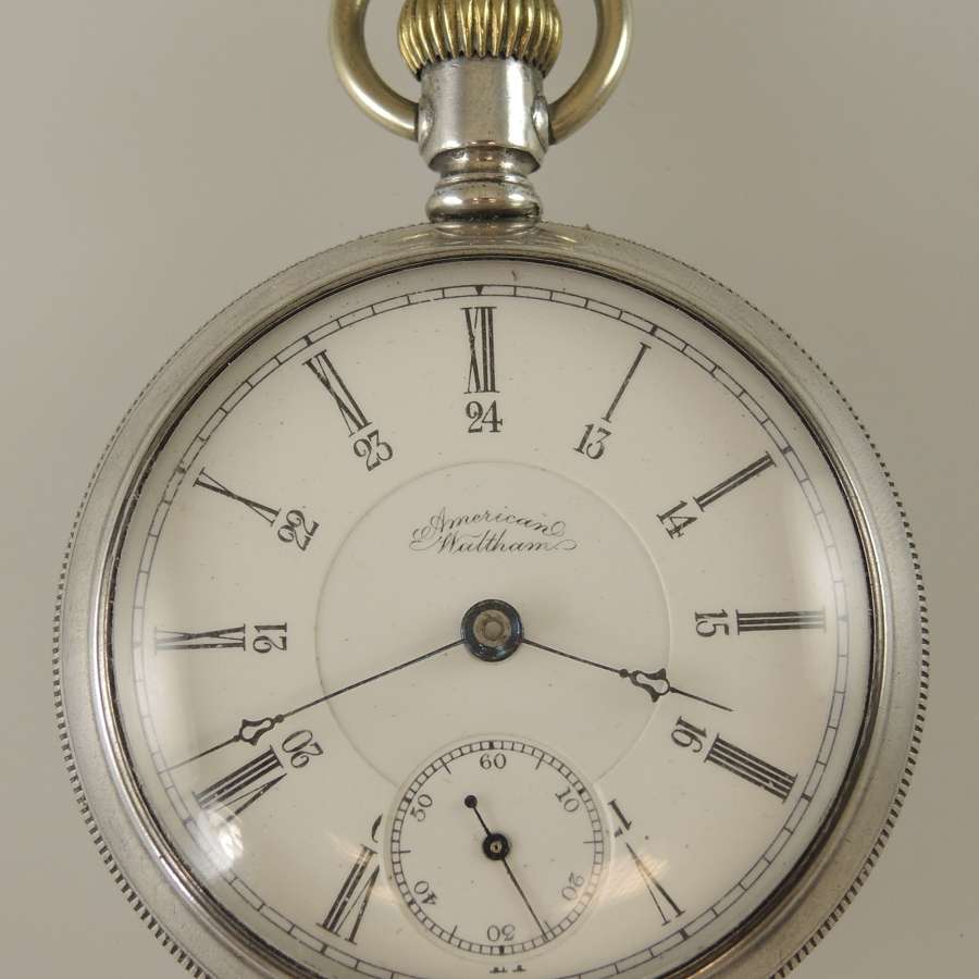 Rare Waltham pocket watch with Canadian military provenance c1891