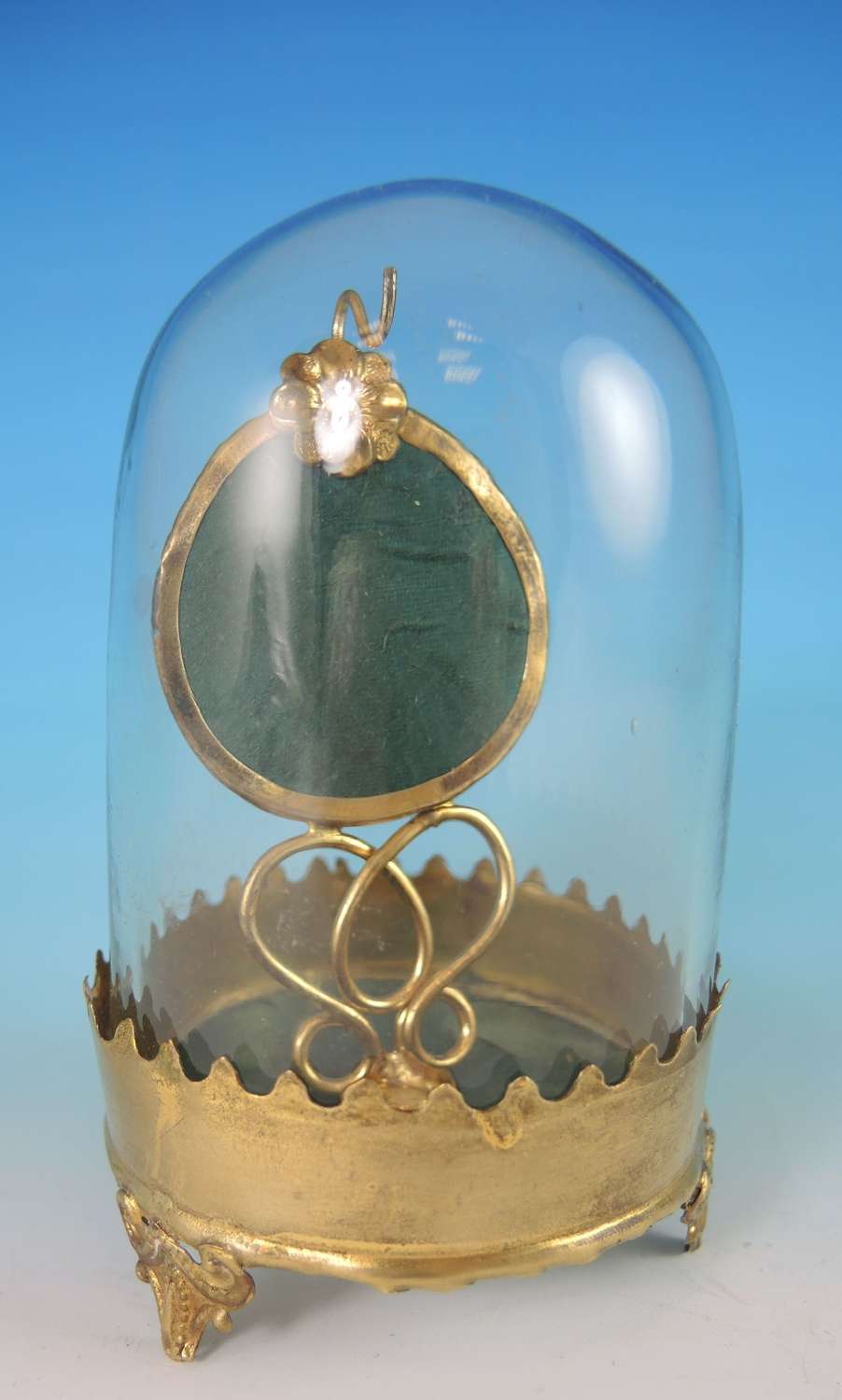 French Glass DOME Watch Stand c1830