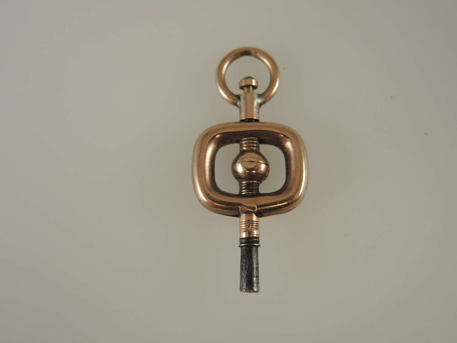 15K gold antique pocket watch key c1880