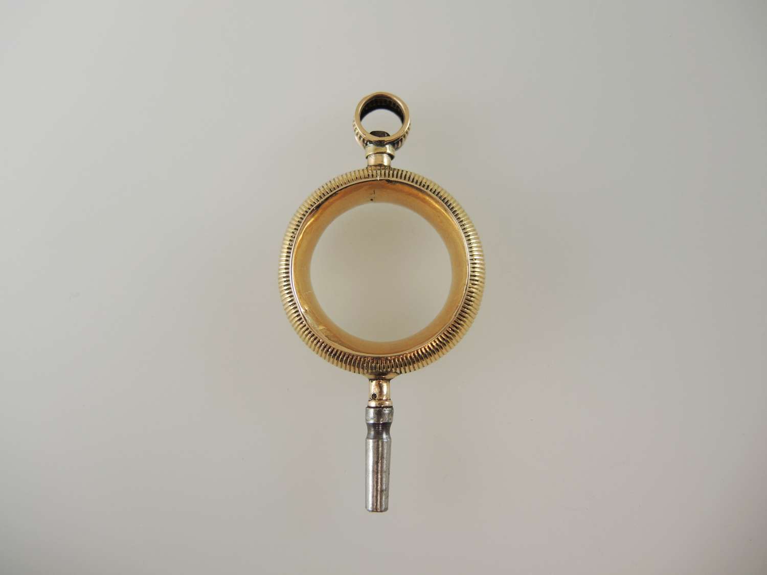 Large gold Georgian pocket watch key c1810