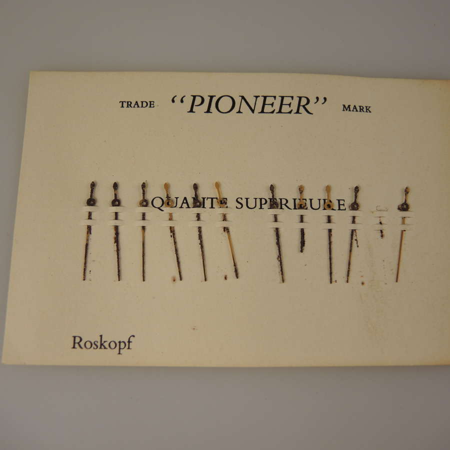 NEW OLD STOCK. 10 Pioneer Roskopf hands
