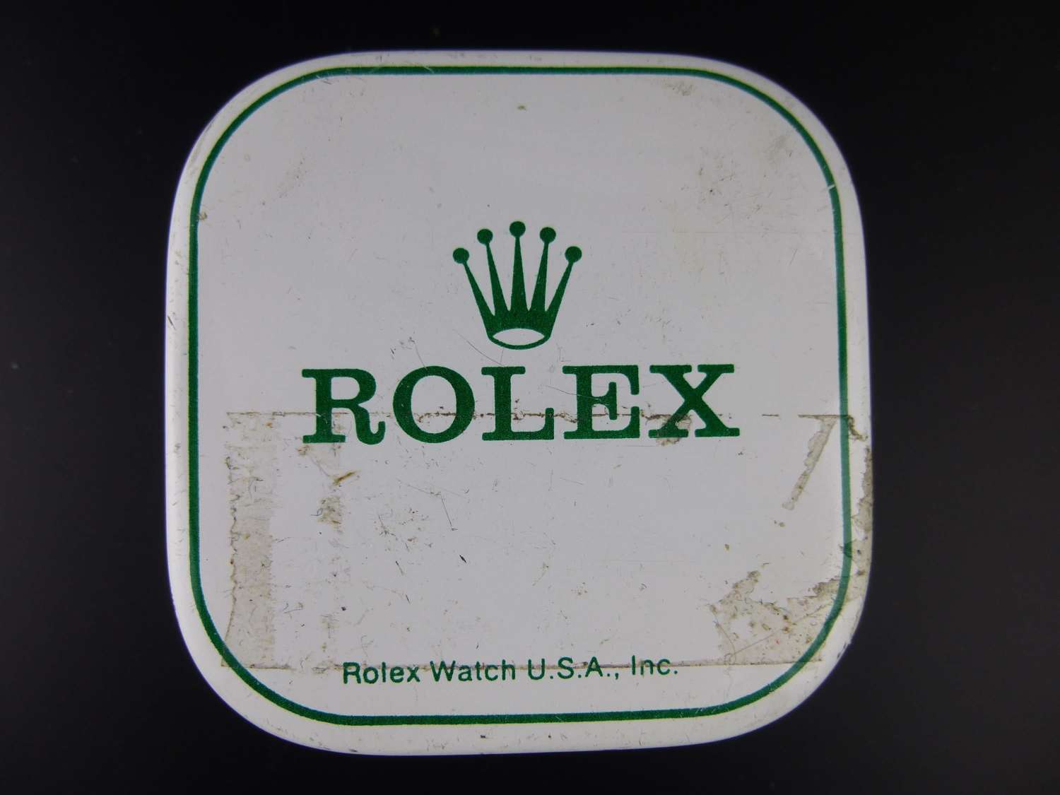 Genuine ROLEX tin for parts and movements c.1960-70