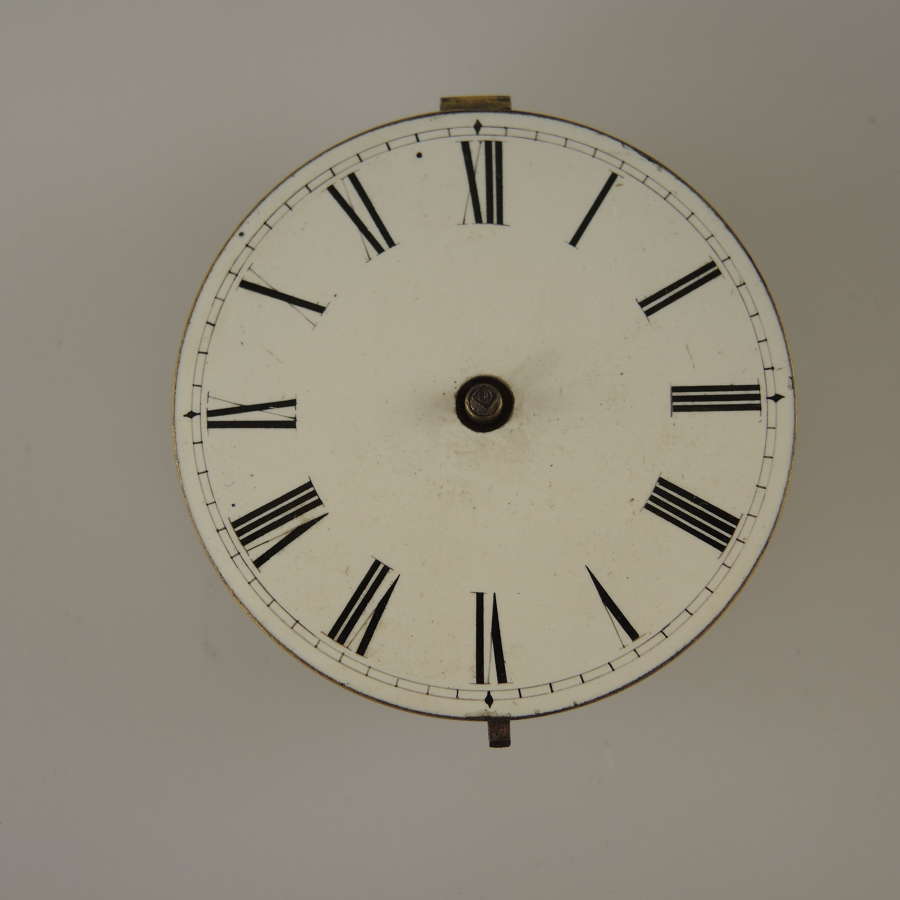 English verge fusee movement. BROWN, Winchester c1830