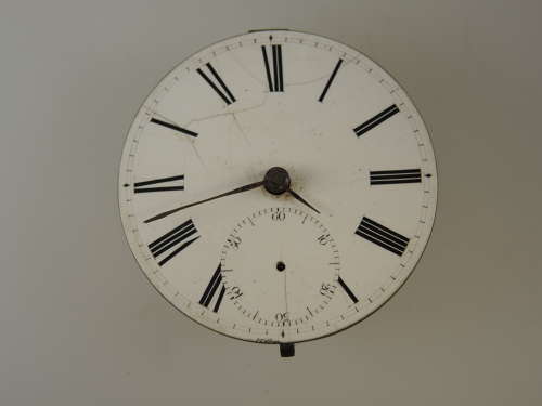 English fusee pocket watch movement COILEY, London c1880