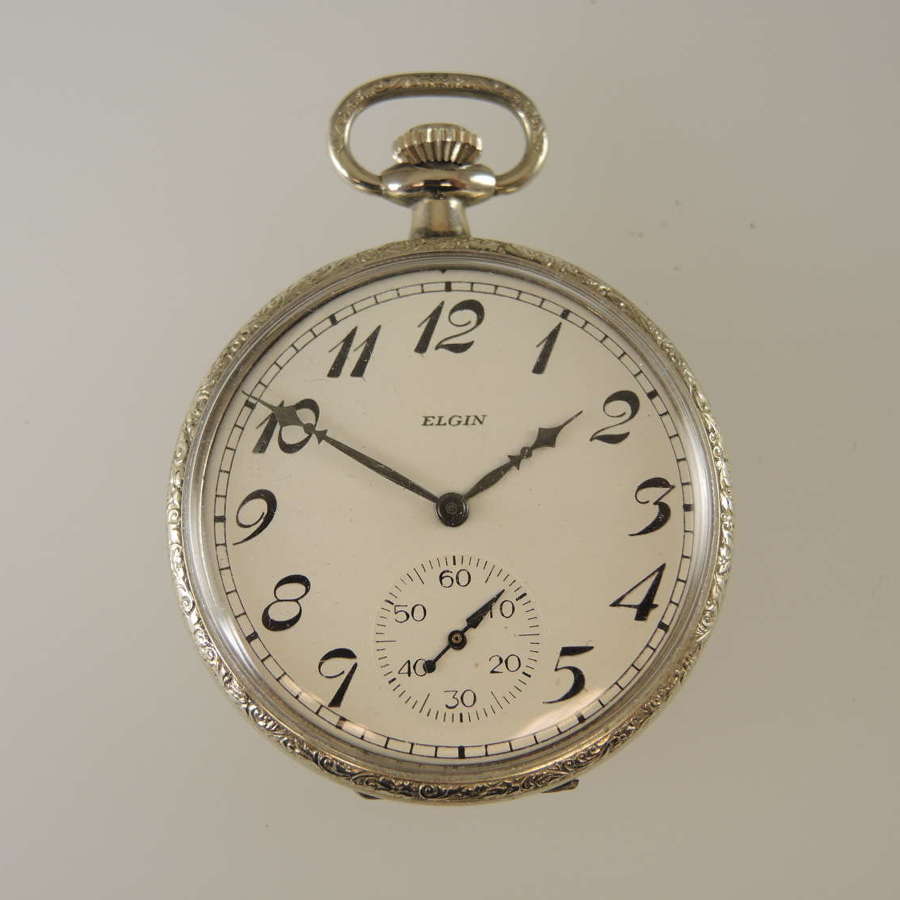 12s 7J Elgin pocket watch 1928