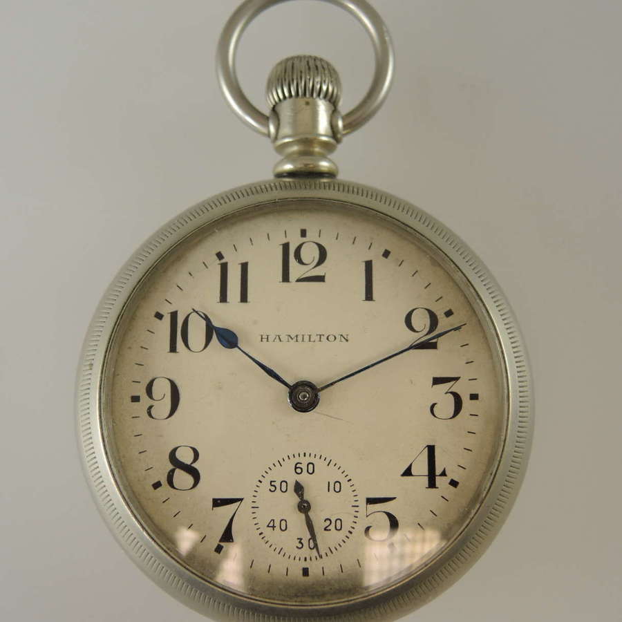 18s 17J Hamilton Pocket watch c1912