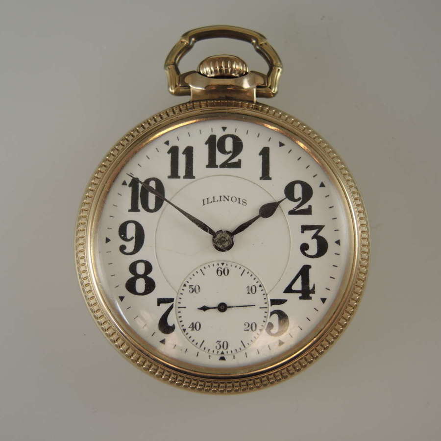 16 size 23 Jewel Illinois Bunn Special Pocket watch c1919