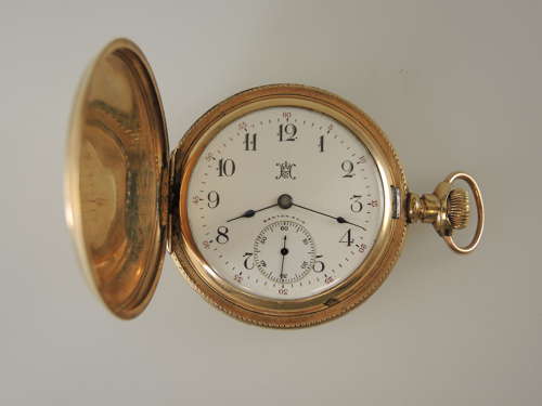 Hampden full hunter pocket watch c1899