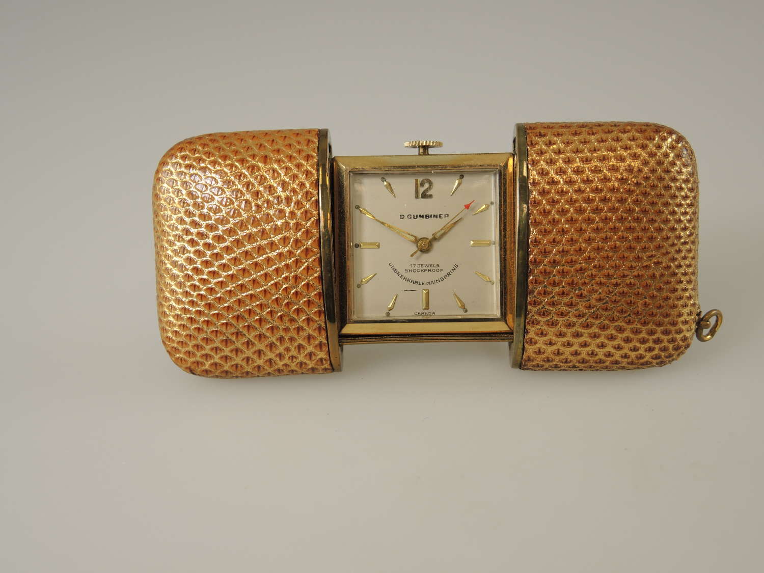 Art Deco Purse Watch. Hermetic case c1930