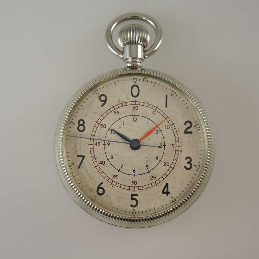 Military pocket watch with a Decimal dial c1940