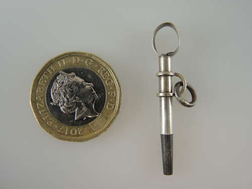 Georgian silver pocket watch key c1810