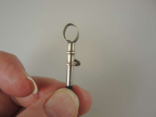 Georgian silver pocket watch key c1810