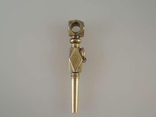 Fancy Victorian pocket watch key c1880