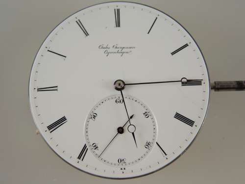 Rare Jules Jurgensen pocket watch movement c1880