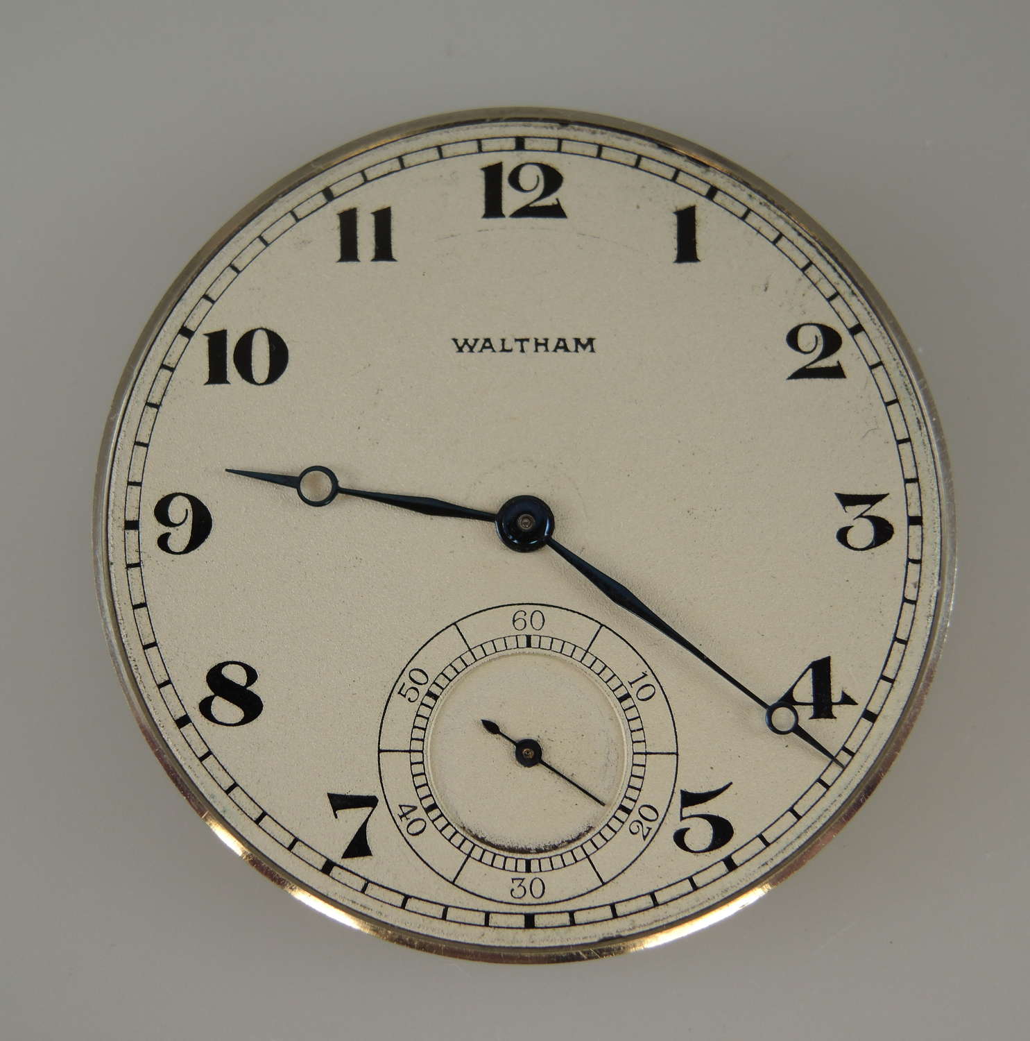 14 size 19 Jewel Waltham Riverside A pocket watch movement c1919