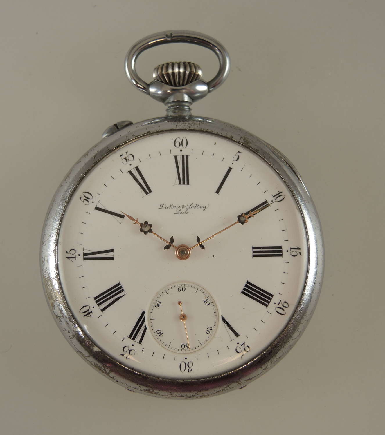 Detent chronometer pocket watch by DuBois & LeRoy c1890
