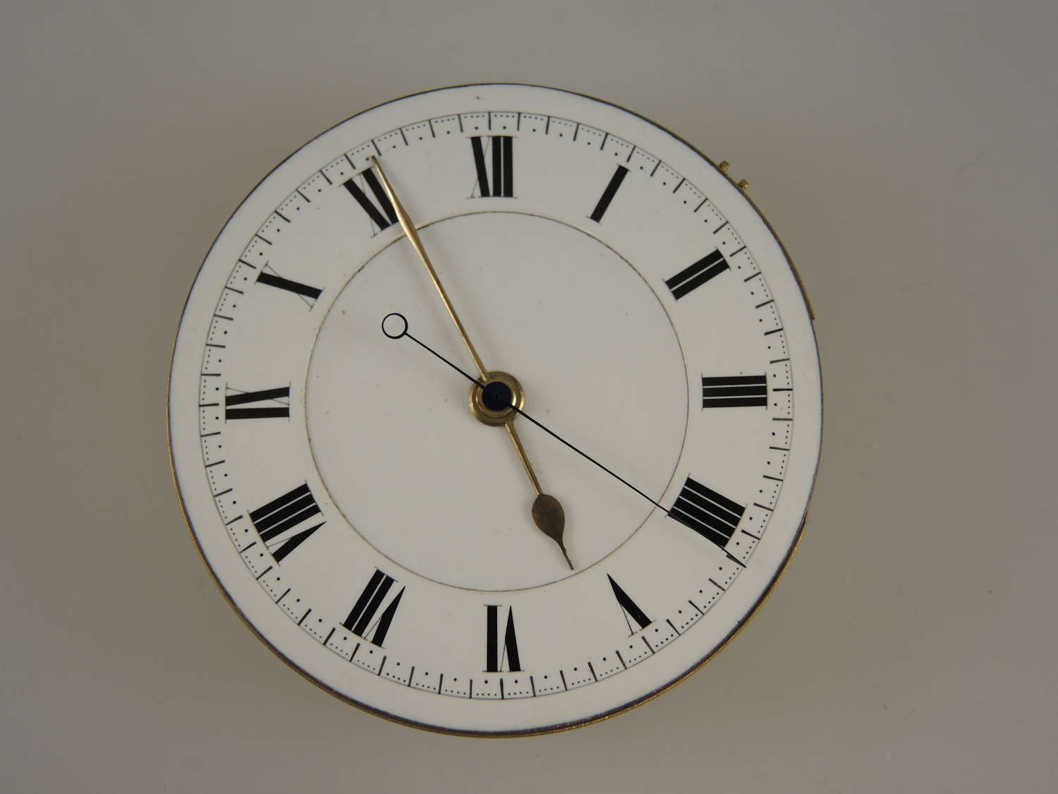 English CENTRE SECONDS movement by  c1890