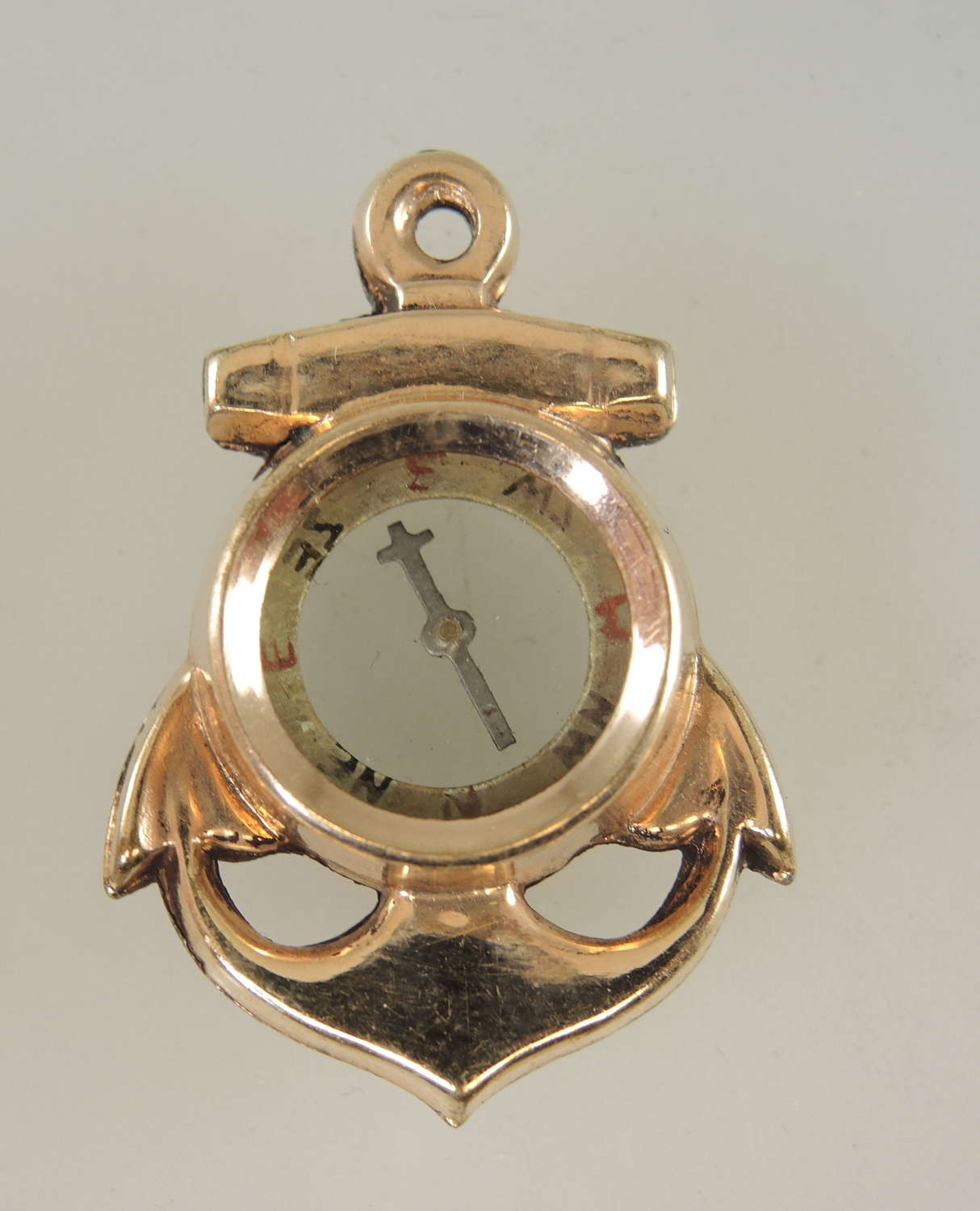 Gilt Compass fob c1890
