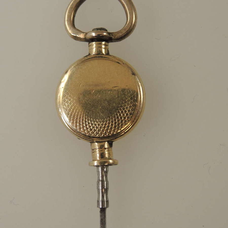 Rare pocket watch key with Female winding c1810