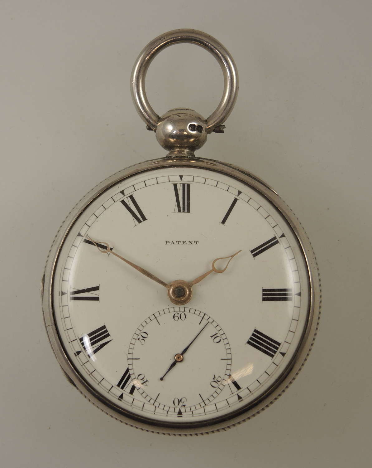 Superb example of an early silver fusee pocket watch. By Lautier, Bath