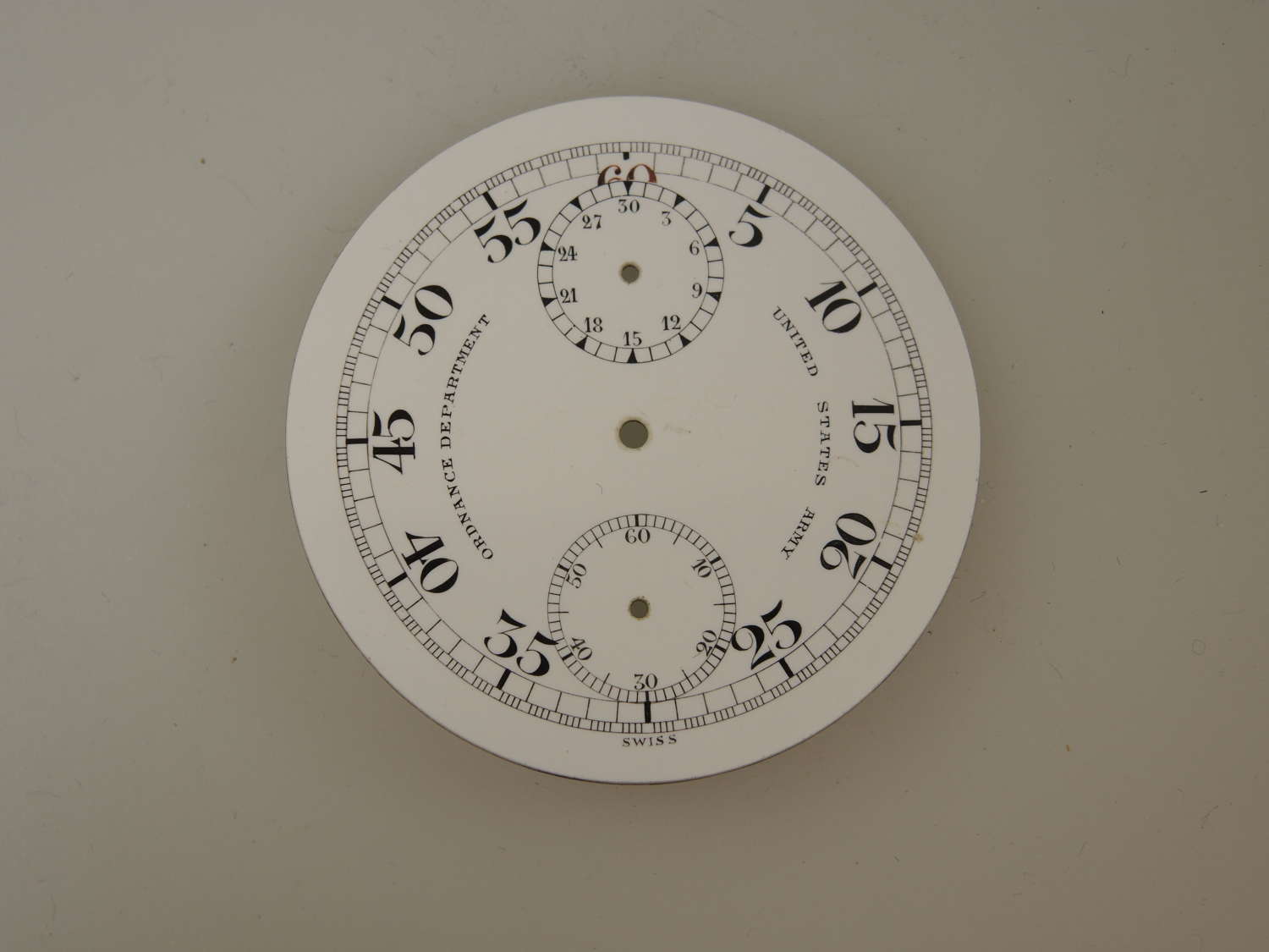 Dial made for Ordnance Dept US ARMY c1917
