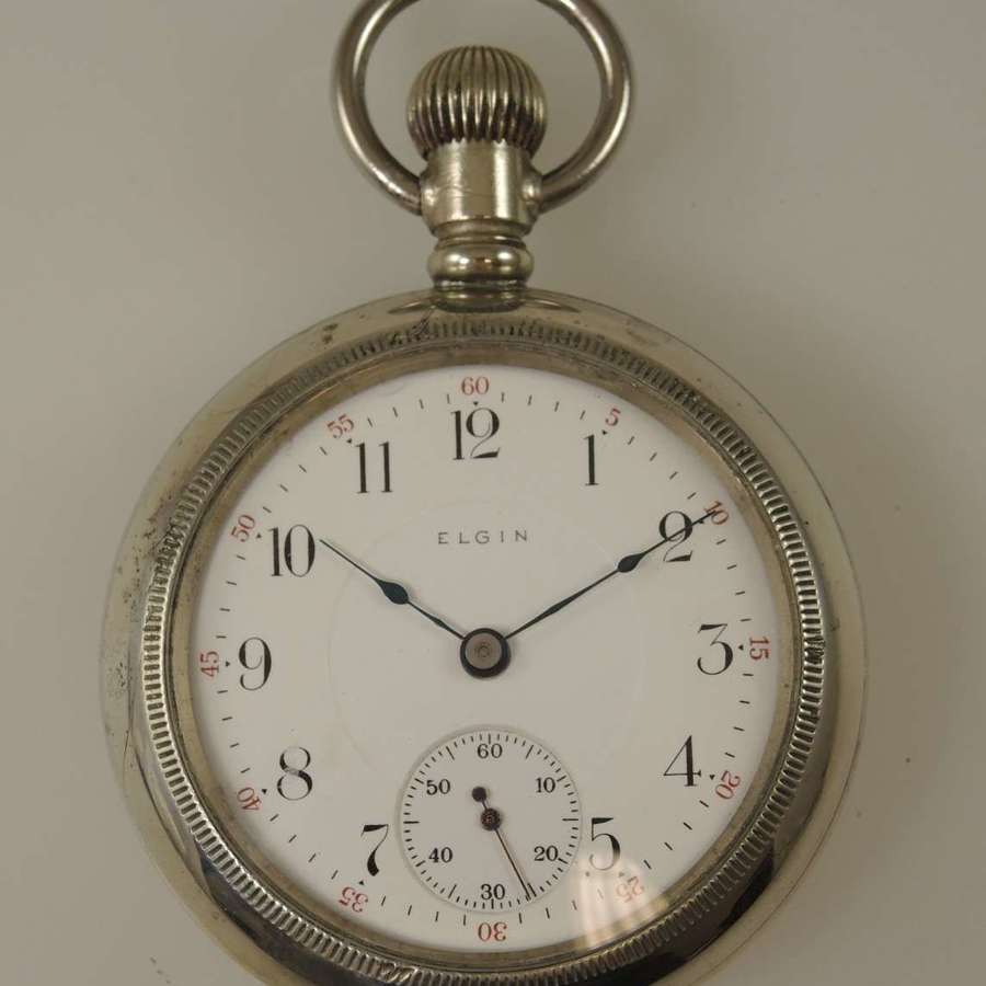 Vintage pocket watch by Elgin Watch Co 1915
