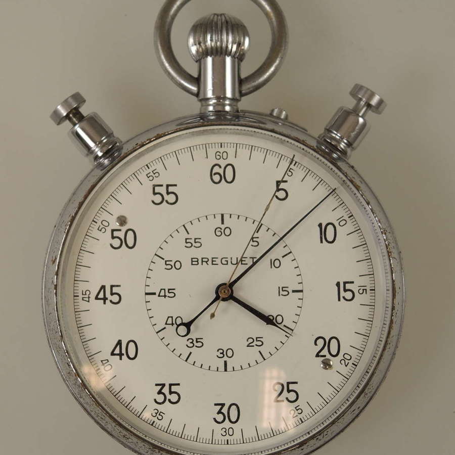 Rare Rattrapante Split seconds timer by BREGUET c1950