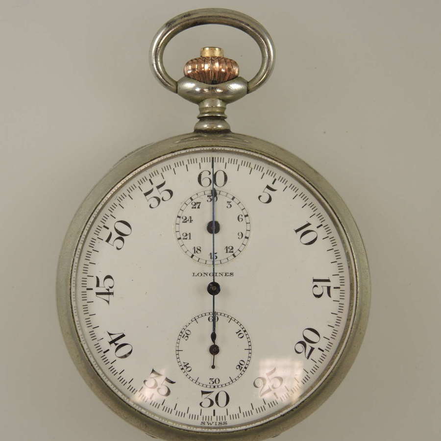 US Navy stop watch timer by Longines c1925