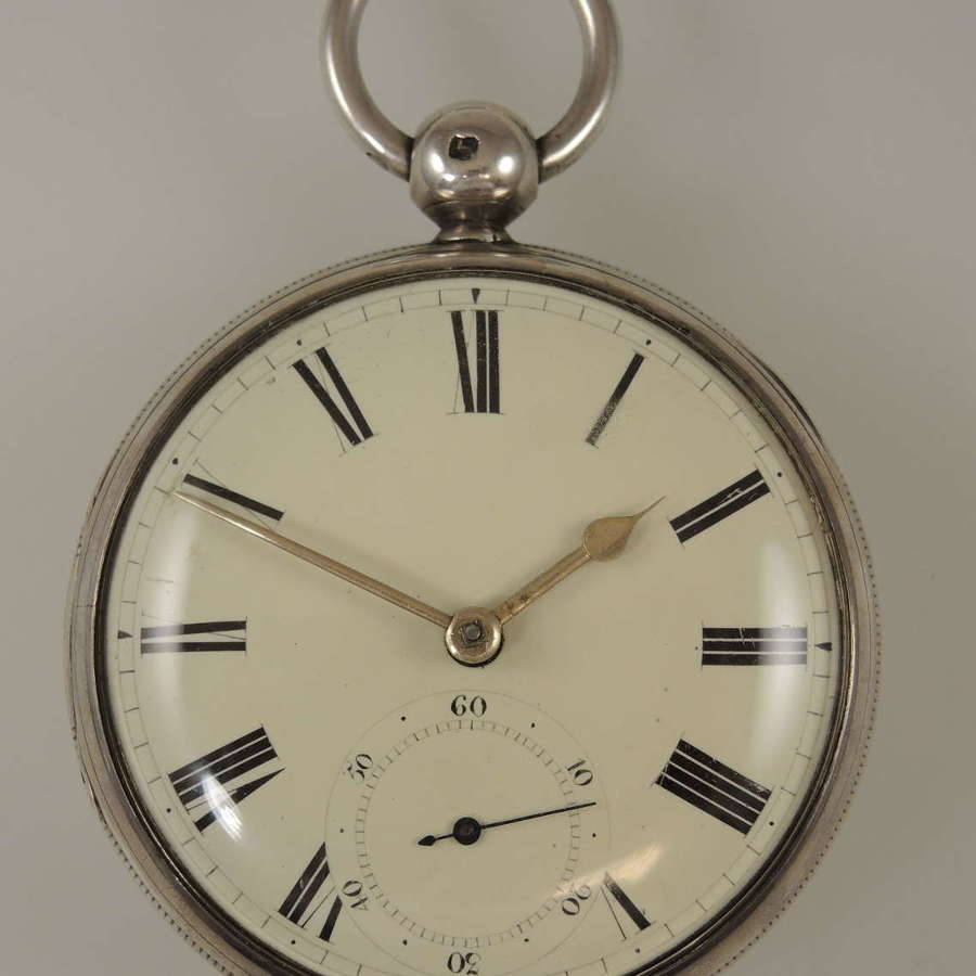 English silver MASSEY I fusee pocket watch. Cox, Pickering c1833