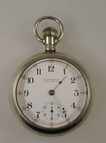 18s 17J Private label Illinois pocket watch c1909