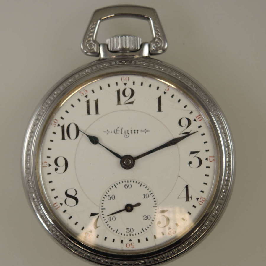 18 size 23 Jewel Elgin Veritas pocket watch c1904