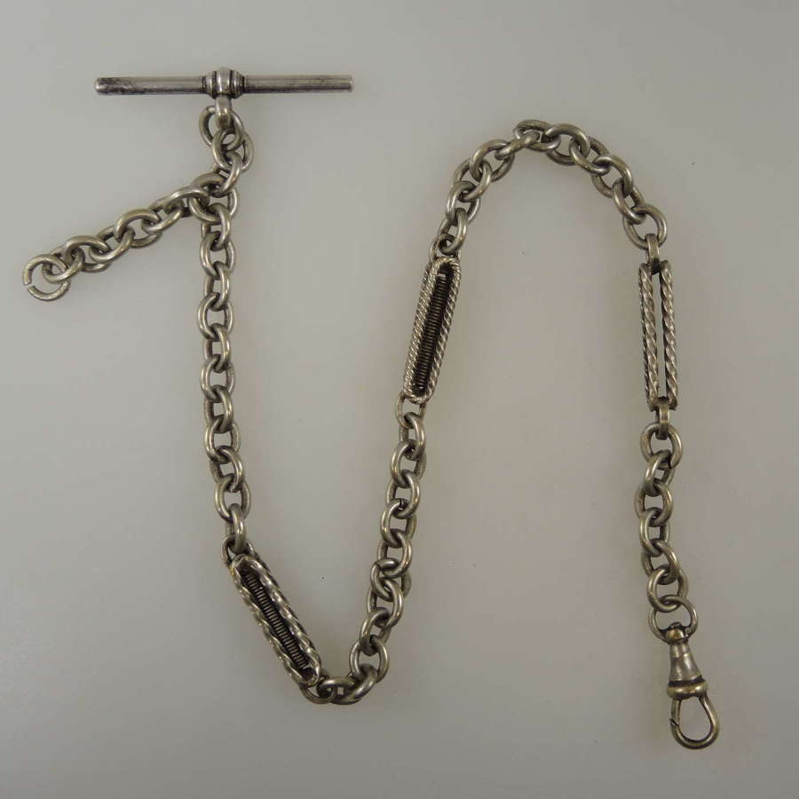 Victorian pocket watch chain c1880