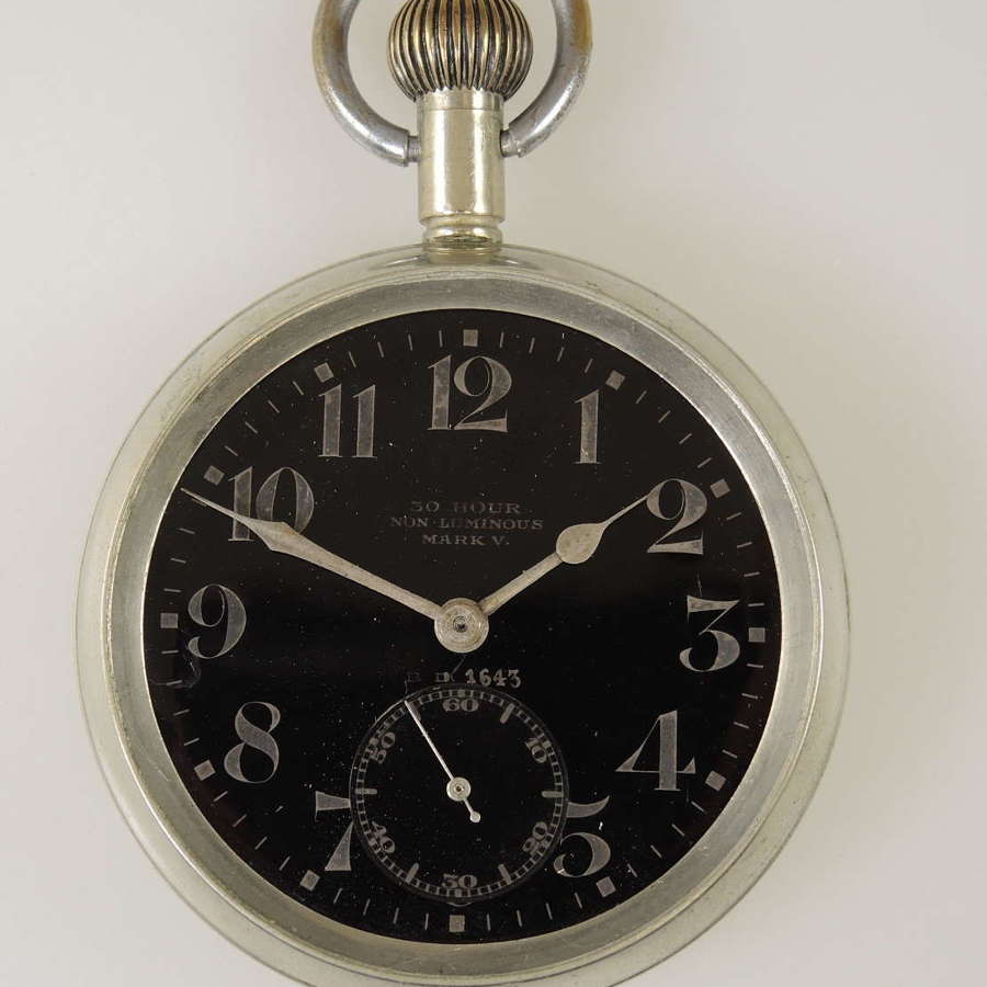First World War Invicta Royal Flying Corps pocket watch c1914