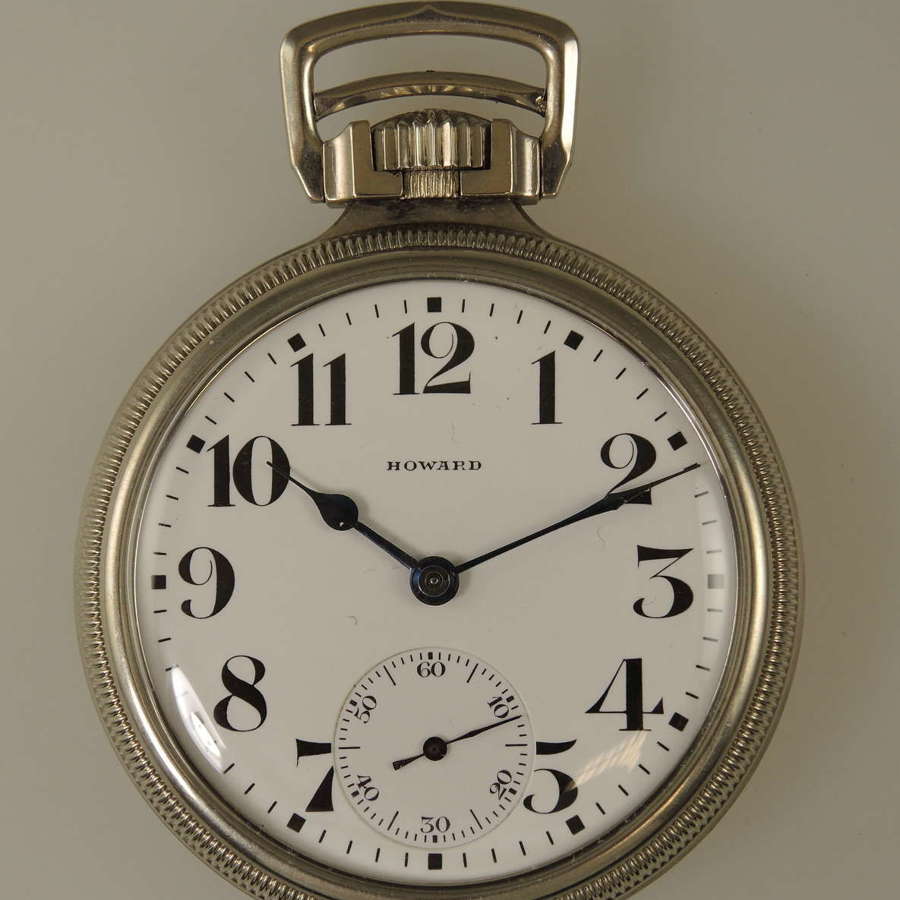 16s 21J E. Howard Watch Co Railroad Chronometer c1919
