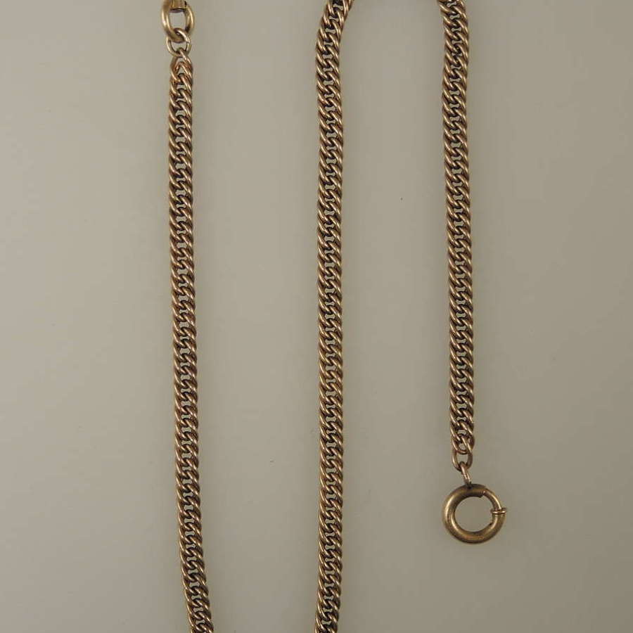 Top quality gold filled watch chain c1910