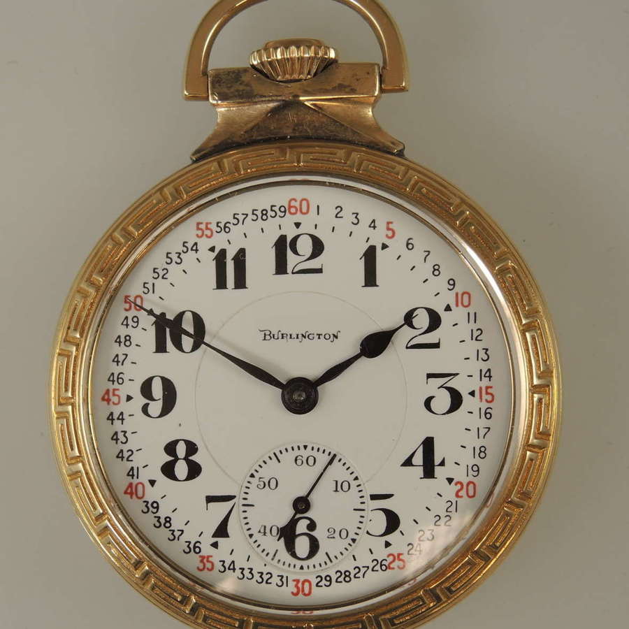 Masonic 16s 21J Illinois Burlington Watch Co pocket watch c1928