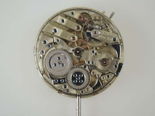 32J Swiss MINUTE Repeater pocket watch movement. c1900