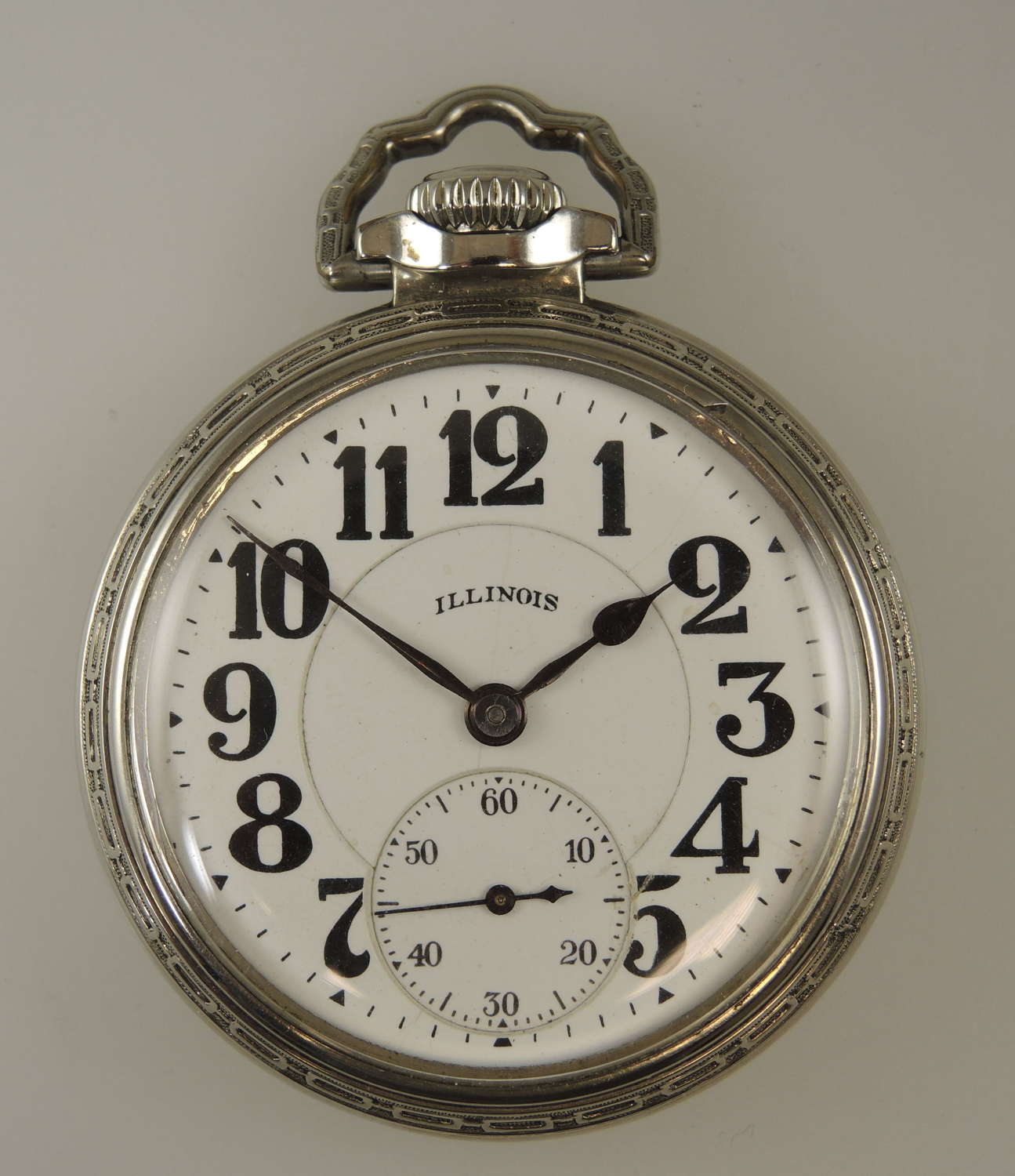 16s 21J Illinois Bunn Special 60 Hour pocket watch c1926