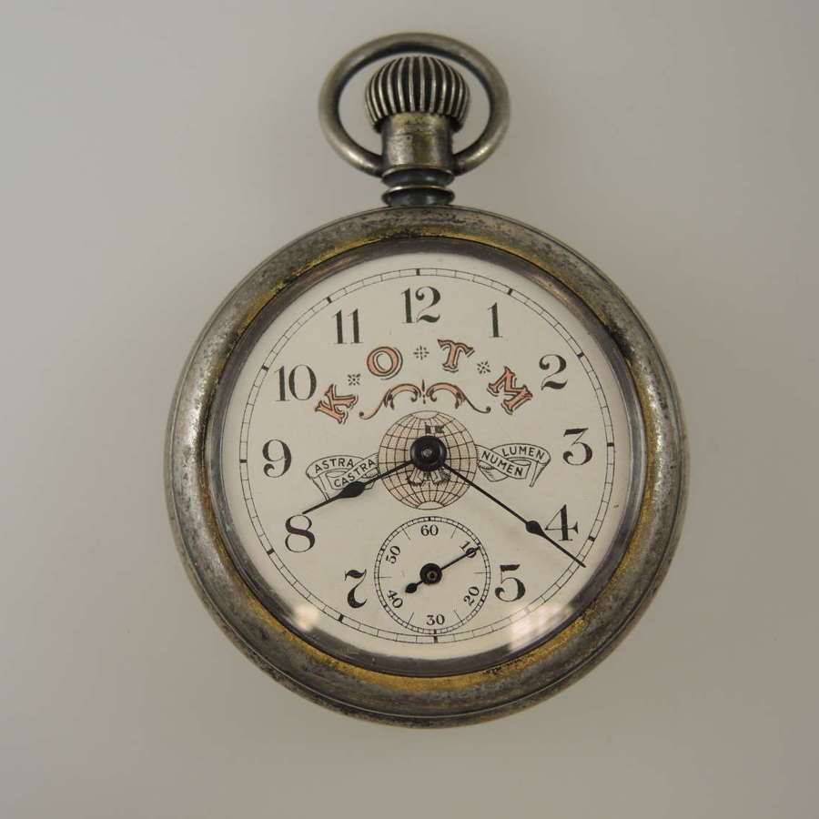 Unusual novelty pocket watch by Ingersoll KOTM c1910