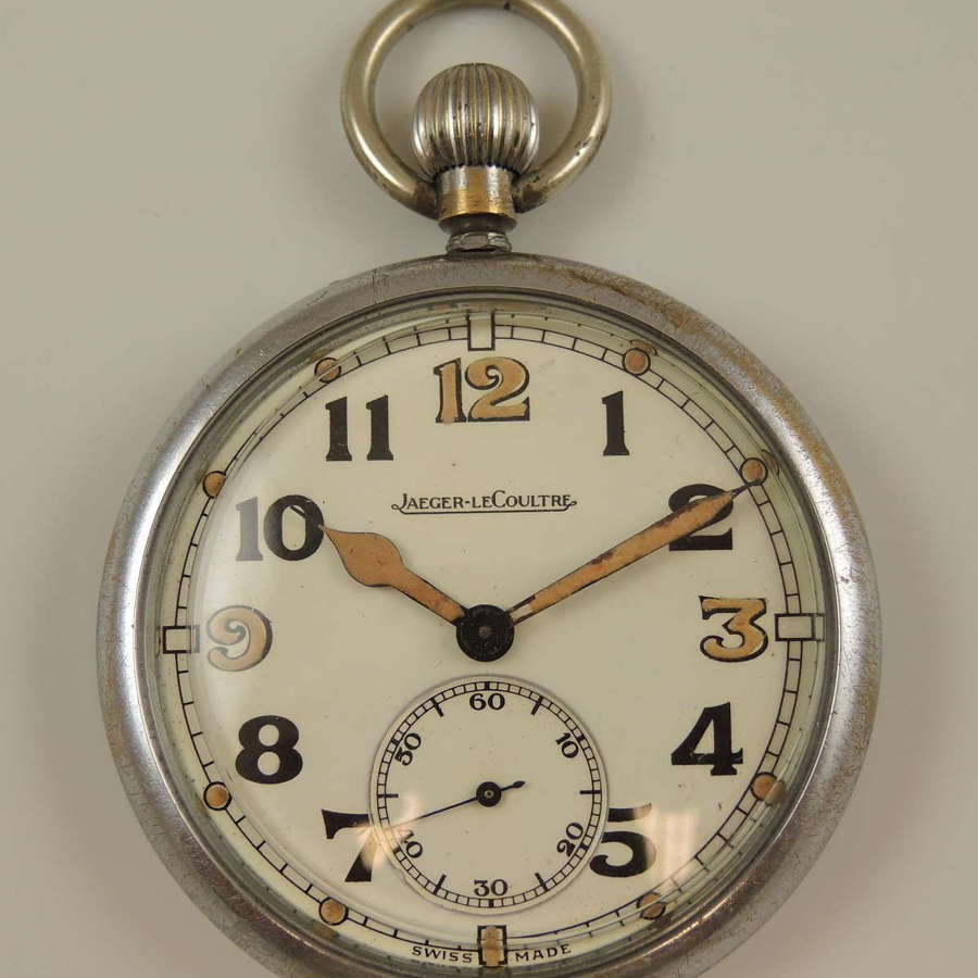 Genuine Jaeger-Le-Coultre military pocket watch c1940