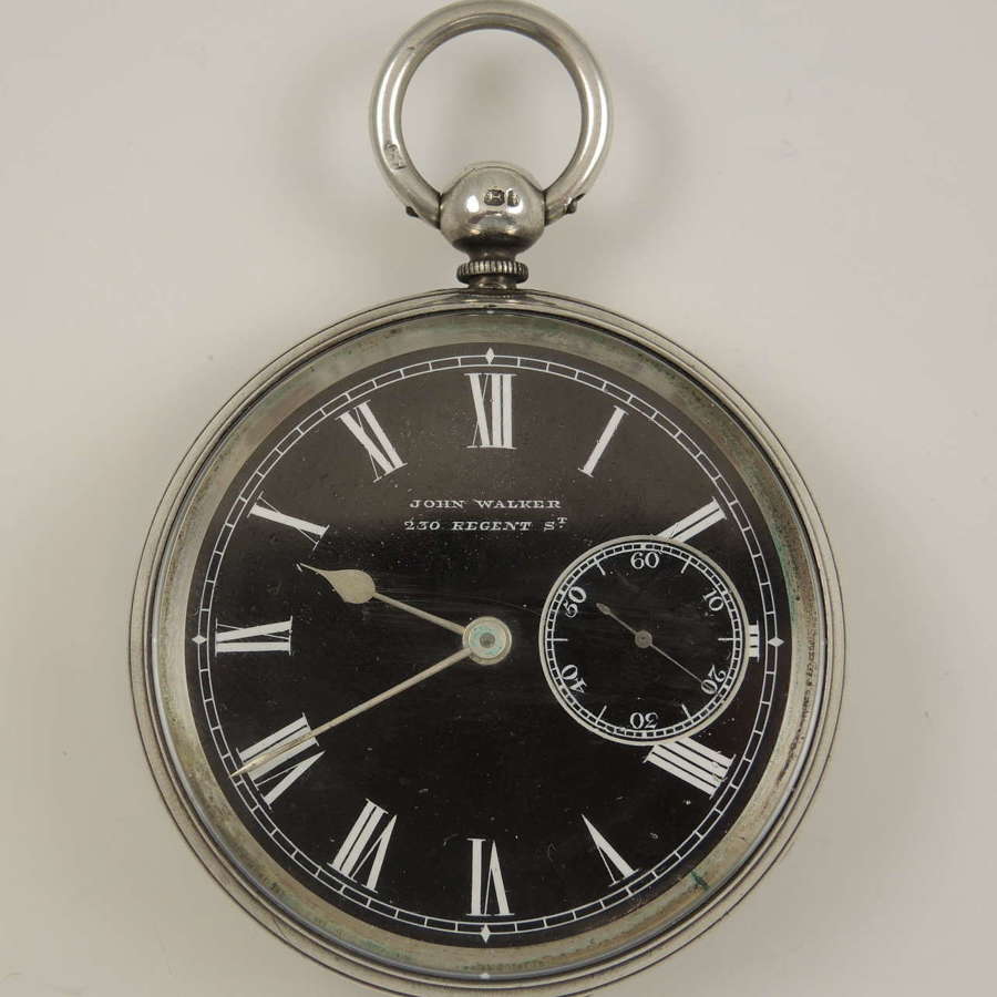 English silver pocket watch by Parkinson & Frodsham c1848