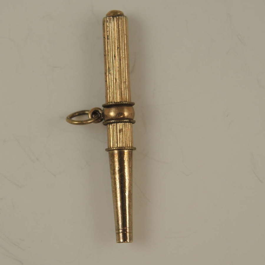 Georgian pocket watch key with ratchet c1820