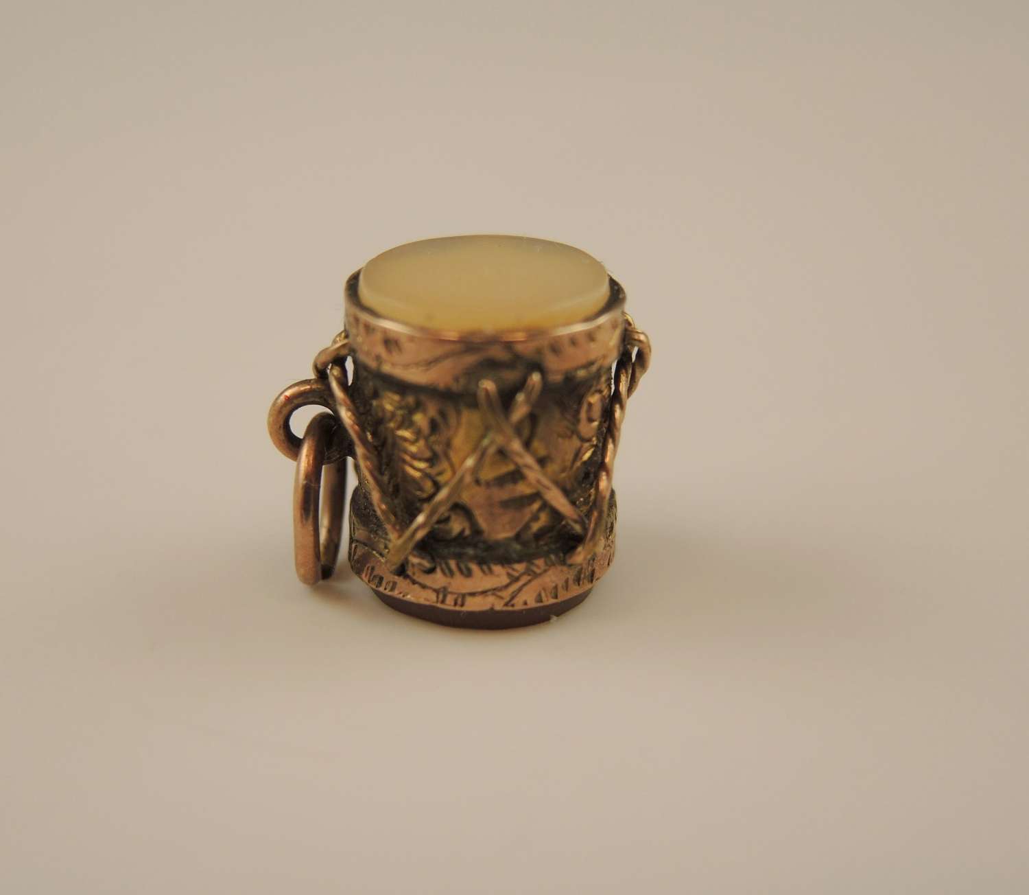 Georgian charm of a SNARE DRUM c1810
