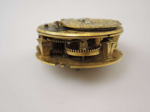 Early verge pocket watch movement. By DeCHARME, London c1690