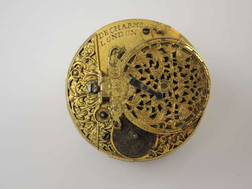 Early verge pocket watch movement. By DeCHARME, London c1690