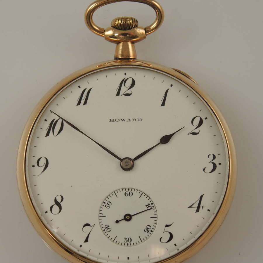 12 size 17 Jewel E. Howard Watch Co pocket watch. c1915