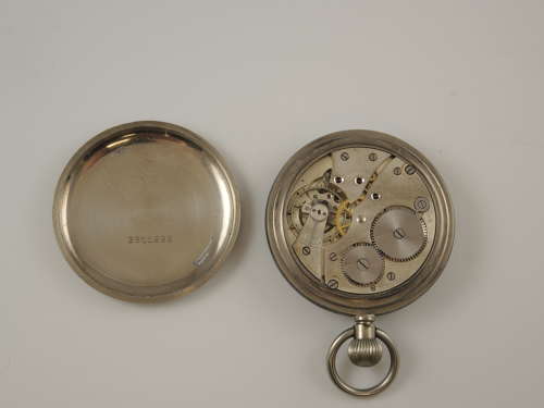 Military pocket watch by Bravingtons c1940