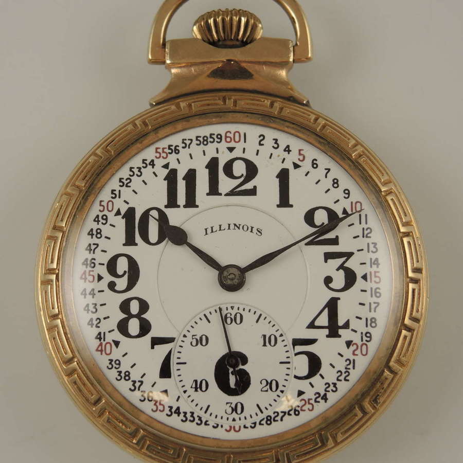 16 size 23 jewel Illinois Bunn Special pocket watch c1914