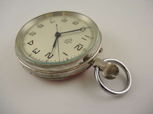 Vintage Russian deck watch with box and papers c1980